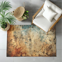 Industrial Peeling Paint Rug