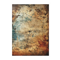 Industrial Cracked Concrete Rug
