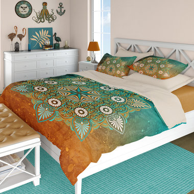 Mandala Duvet Cover Bedding Set, King size