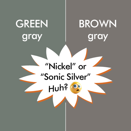 Color differences graphic