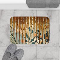 Modern Cottagecore small bath mat