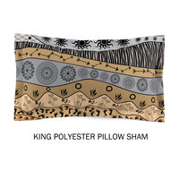 King poly pillow sham