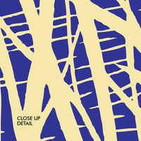 Blue & Yellow Abstract Window Curtains, Rod Pocket Panels