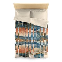 Abstract Landscape twin duvet cover