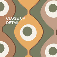 70s Abstract Circles Pattern