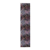 Purple and Gold Kintsugi Style Cotton Table Runner