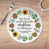 Personalized Retirement Gift Plate