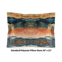 Abstract Stripes Boho Bedding, Cotton or Poly