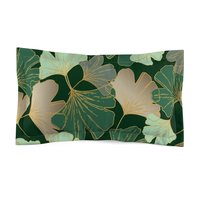 Ginkgo Leaf king pillow sham