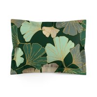 Ginkgo Leaf standard pillow sham