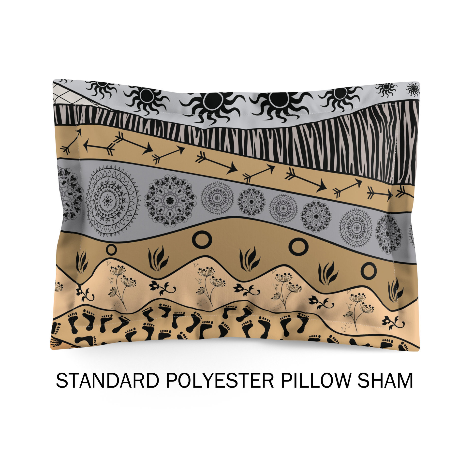 Standard poly pillow sham