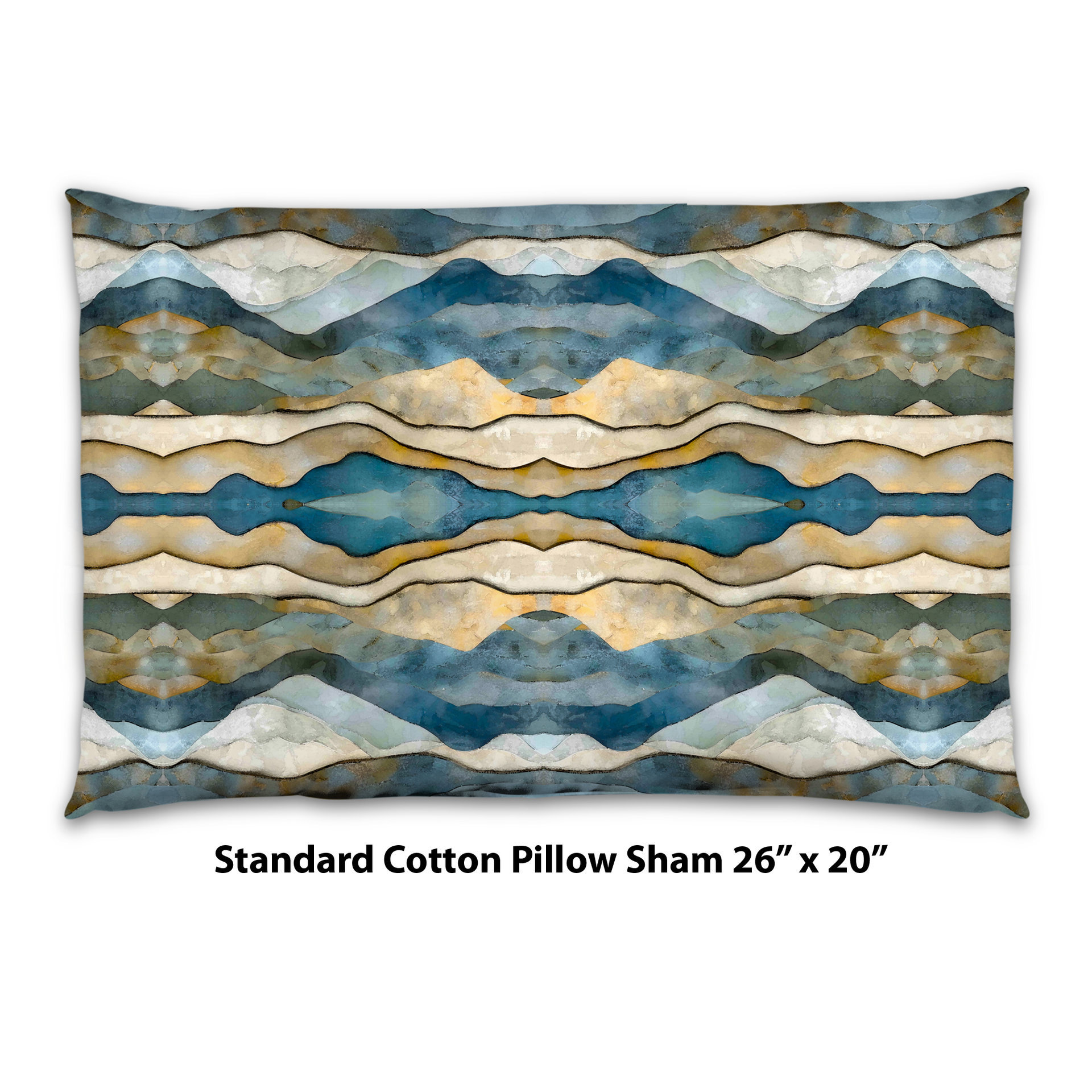 Scandinavian Winter Striped Bedding, Cotton or Poly