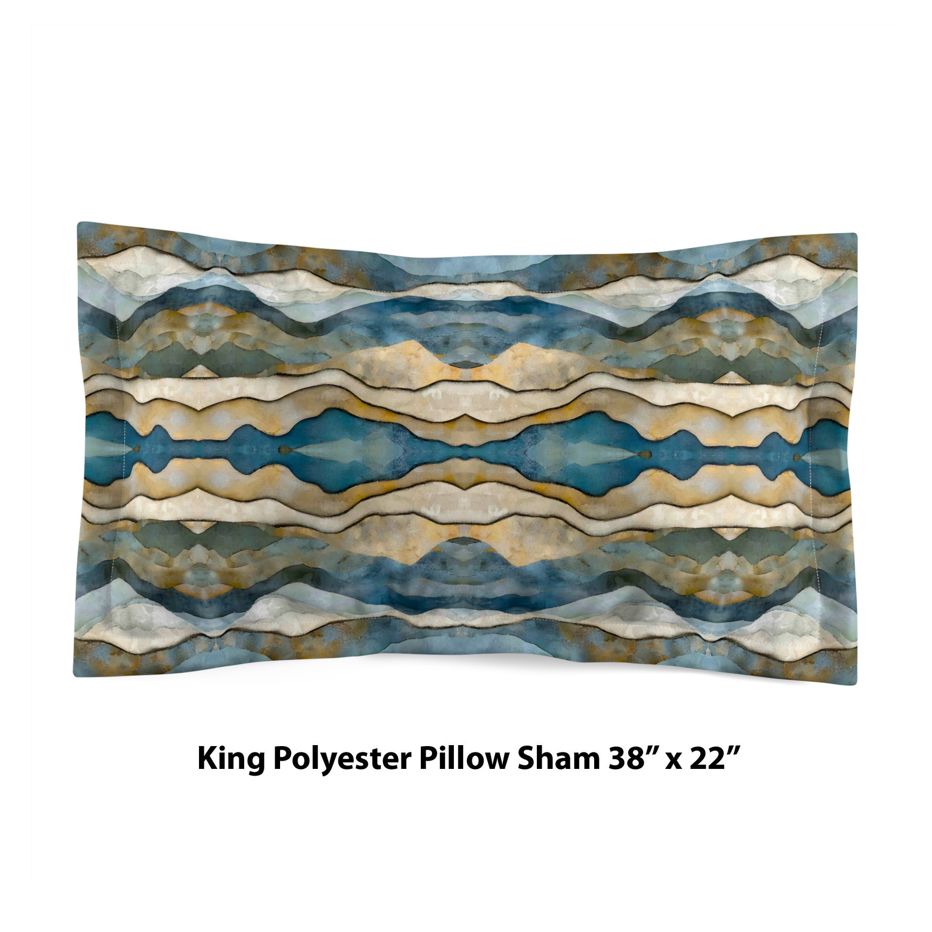 Scandinavian Winter Striped Bedding, Cotton or Poly