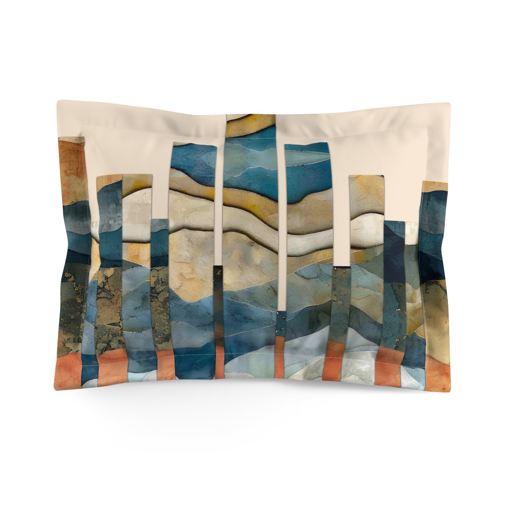 Standard size pillow sham