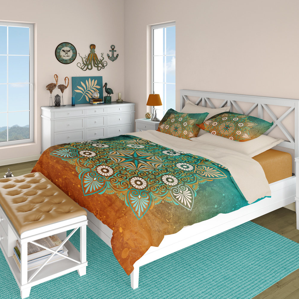 Mandala Duvet Cover Bedding Set, King size