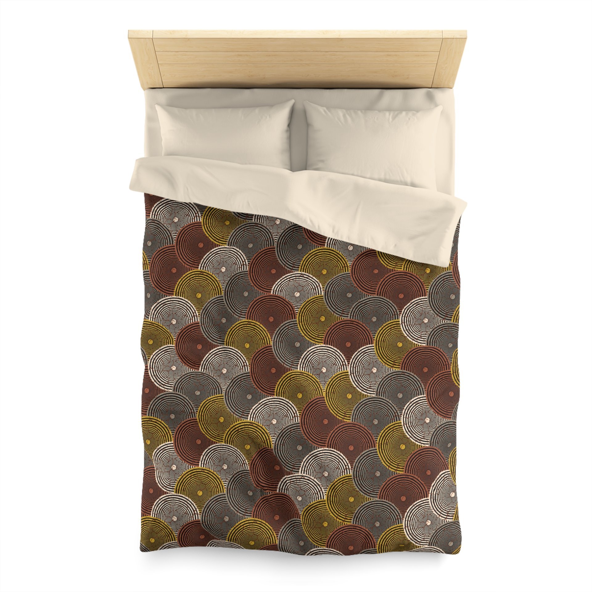 African Wax Print Duvet cover, twin, poly