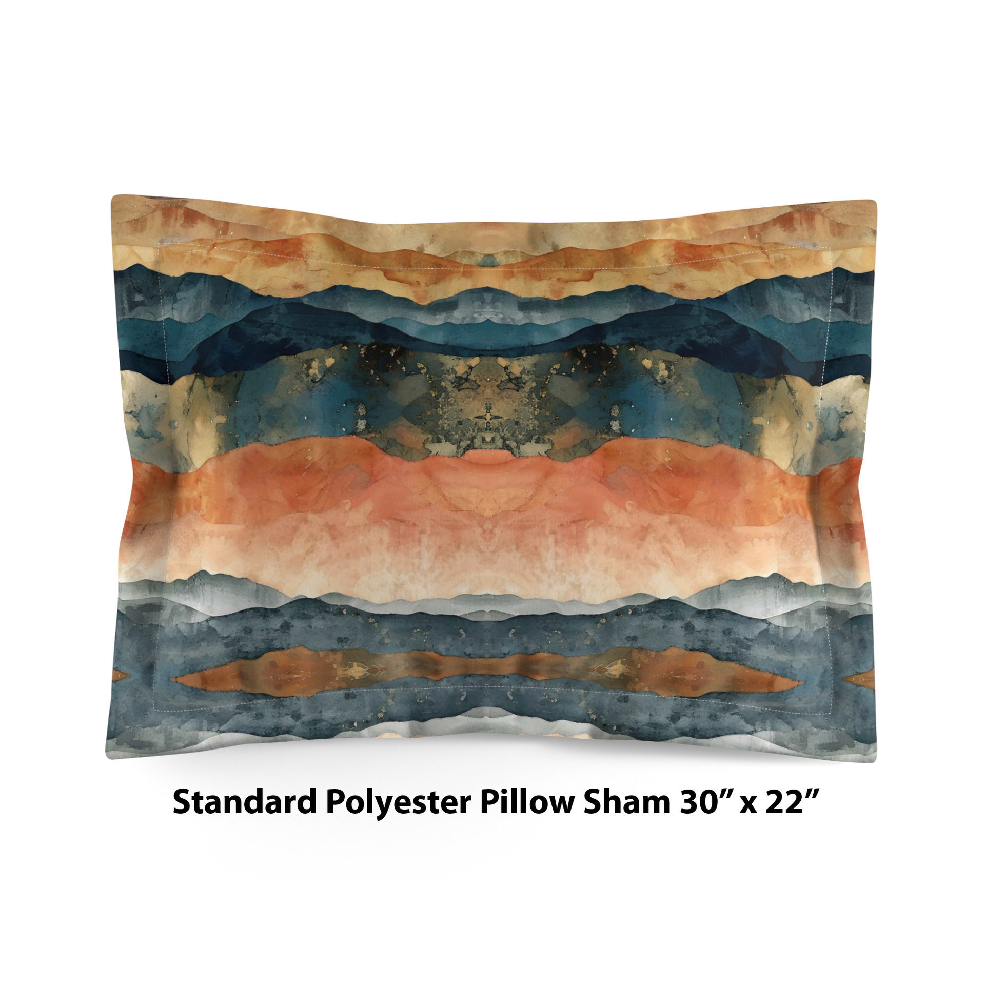 Abstract Stripes Boho Bedding, Cotton or Poly