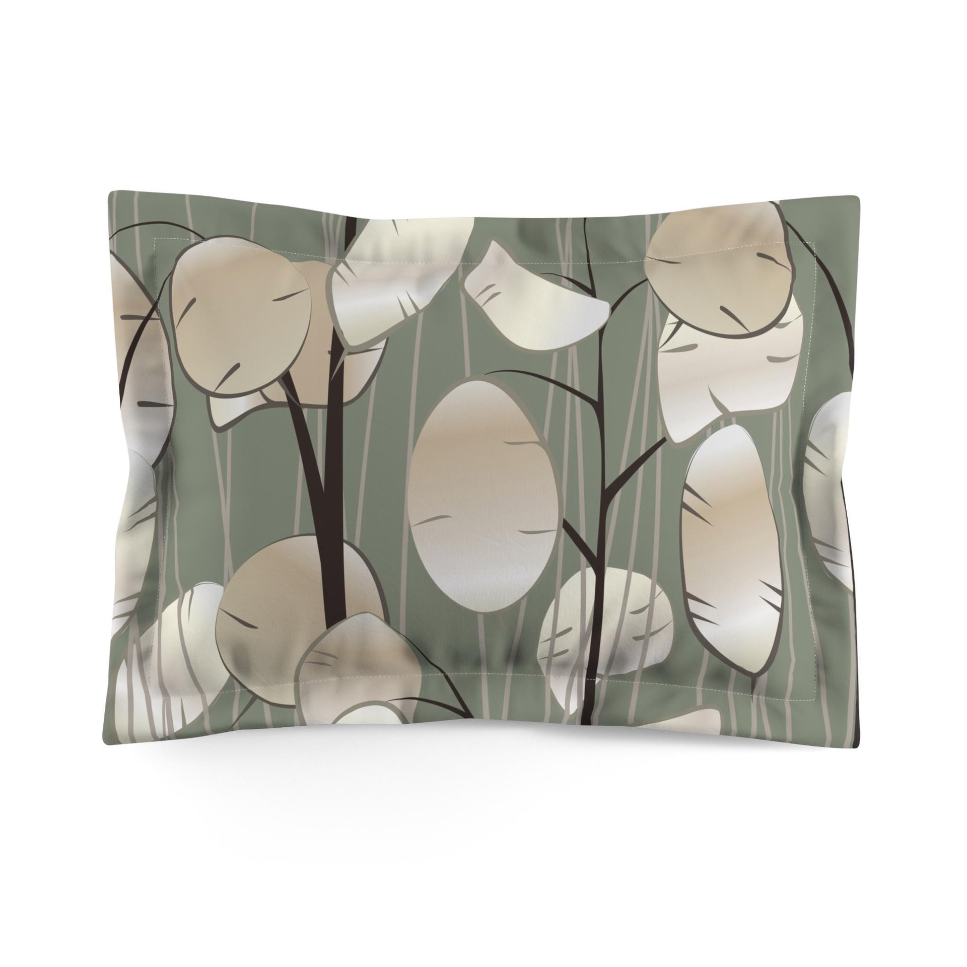 Money Plant standard pillow sham